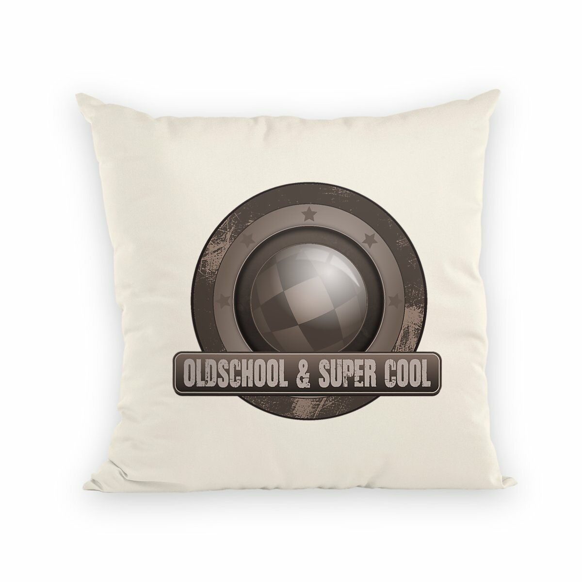 Image back Coussin Vintage BBall