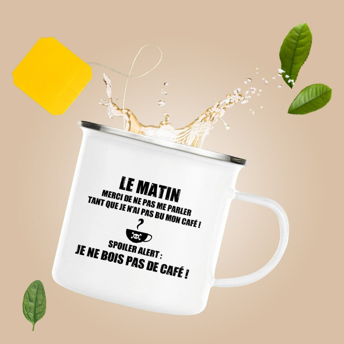 Image front Mug metal NoCaf