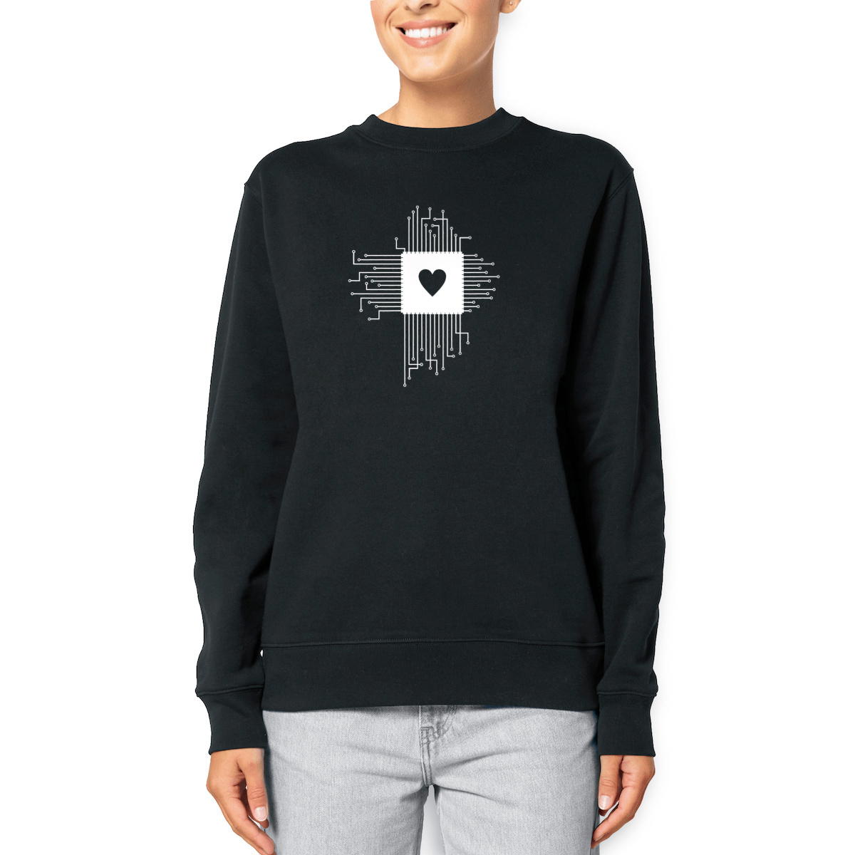 Image front Sweat-shirt Léger Unisexe Love CPU