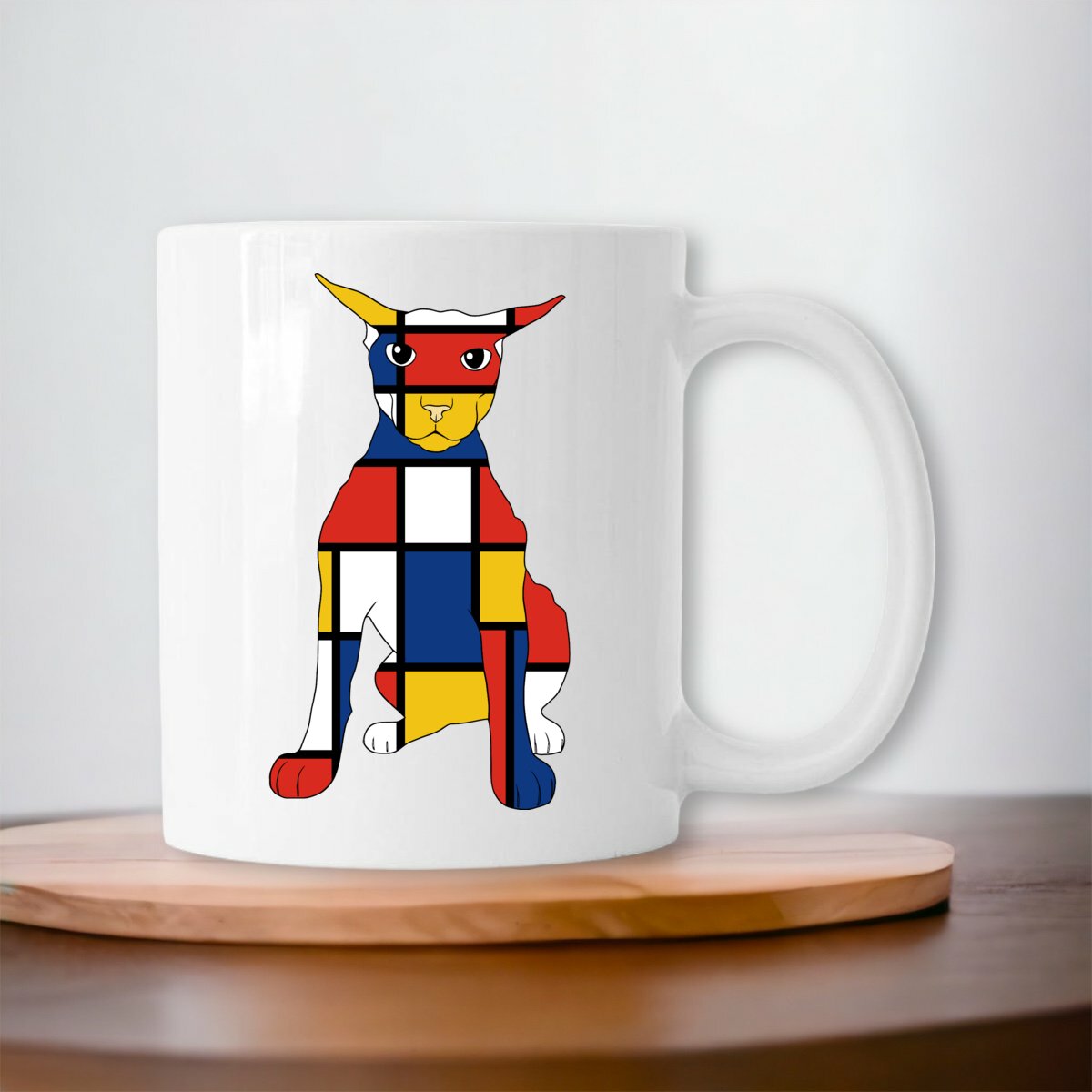 Tasse Larry En Rouge, Bleu Et Jaune
