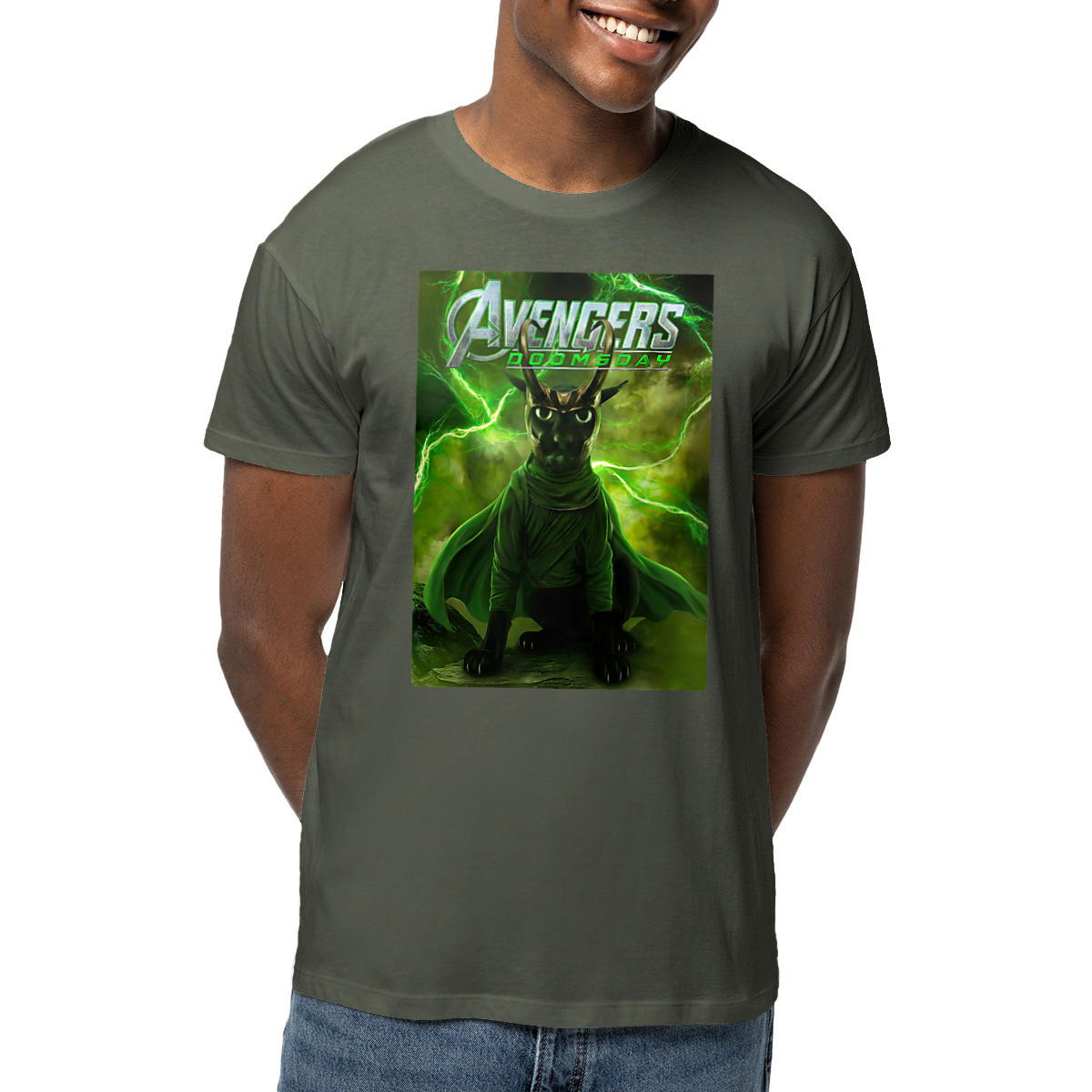 T-Shirt Larry Loki Avengers Doomsday + Titre