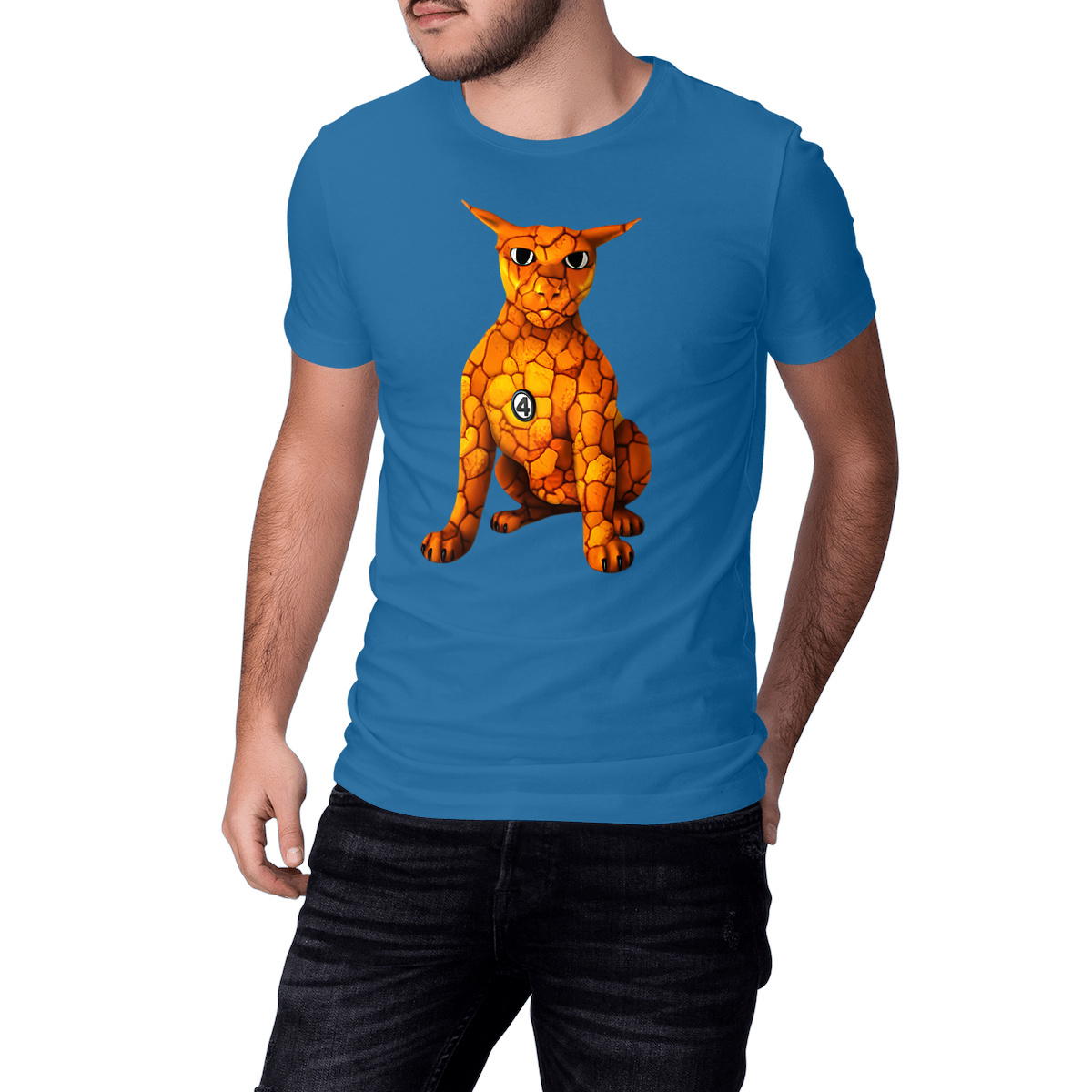 T-Shirt Les 4 Fantastiques Larry - Larry De Pierre