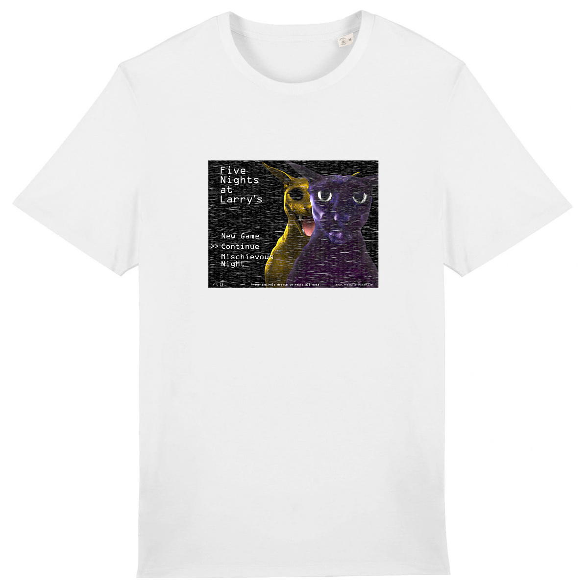 T-Shirt Five Nights At Larry's Menu - Image
