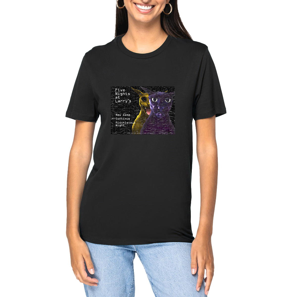 T-Shirt Five Nights At Larry's Menu