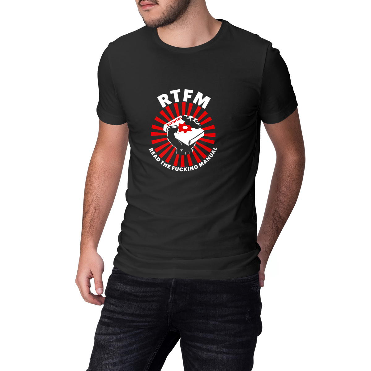 RTFM-T-Unisex-Strong-Front