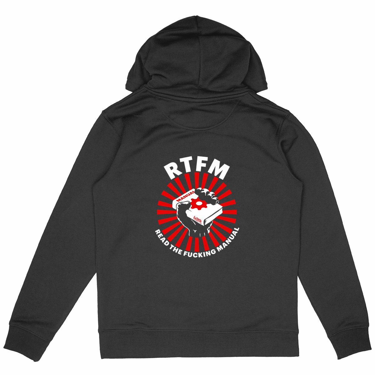 RTFM HOODIE BACK Heavy - Image