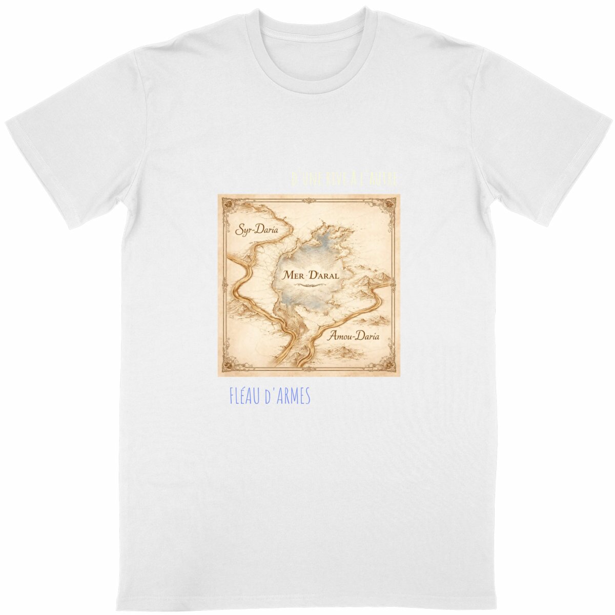 Tshirt Fléau d'une rive a l'autre 