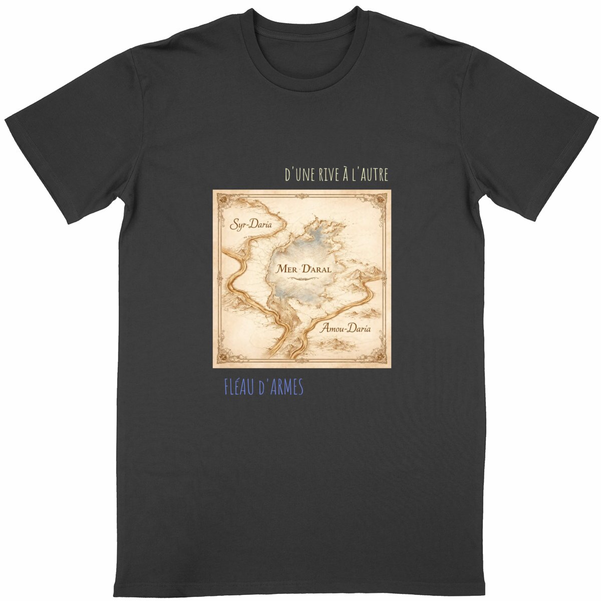 Tshirt Fléau d'une rive a l'autre  - Image