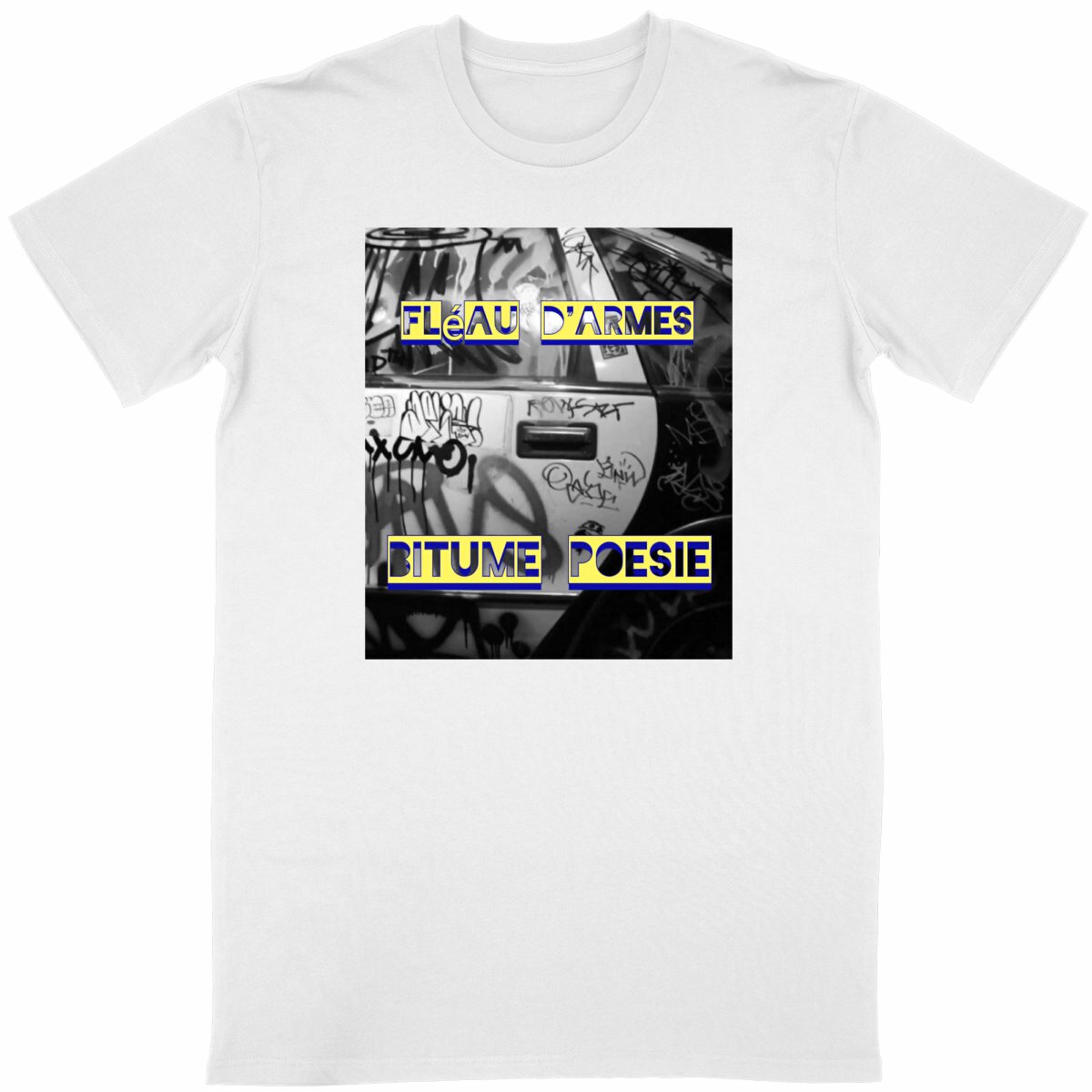 Tshirt Fléau d'Armes Bitume Poésie 