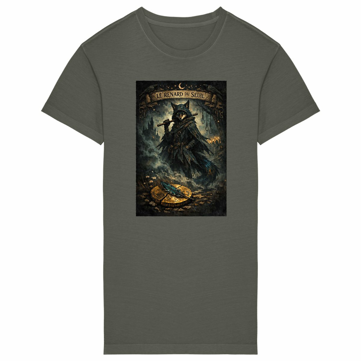 Robe tshirt le renard du seuil PKPK  - Image