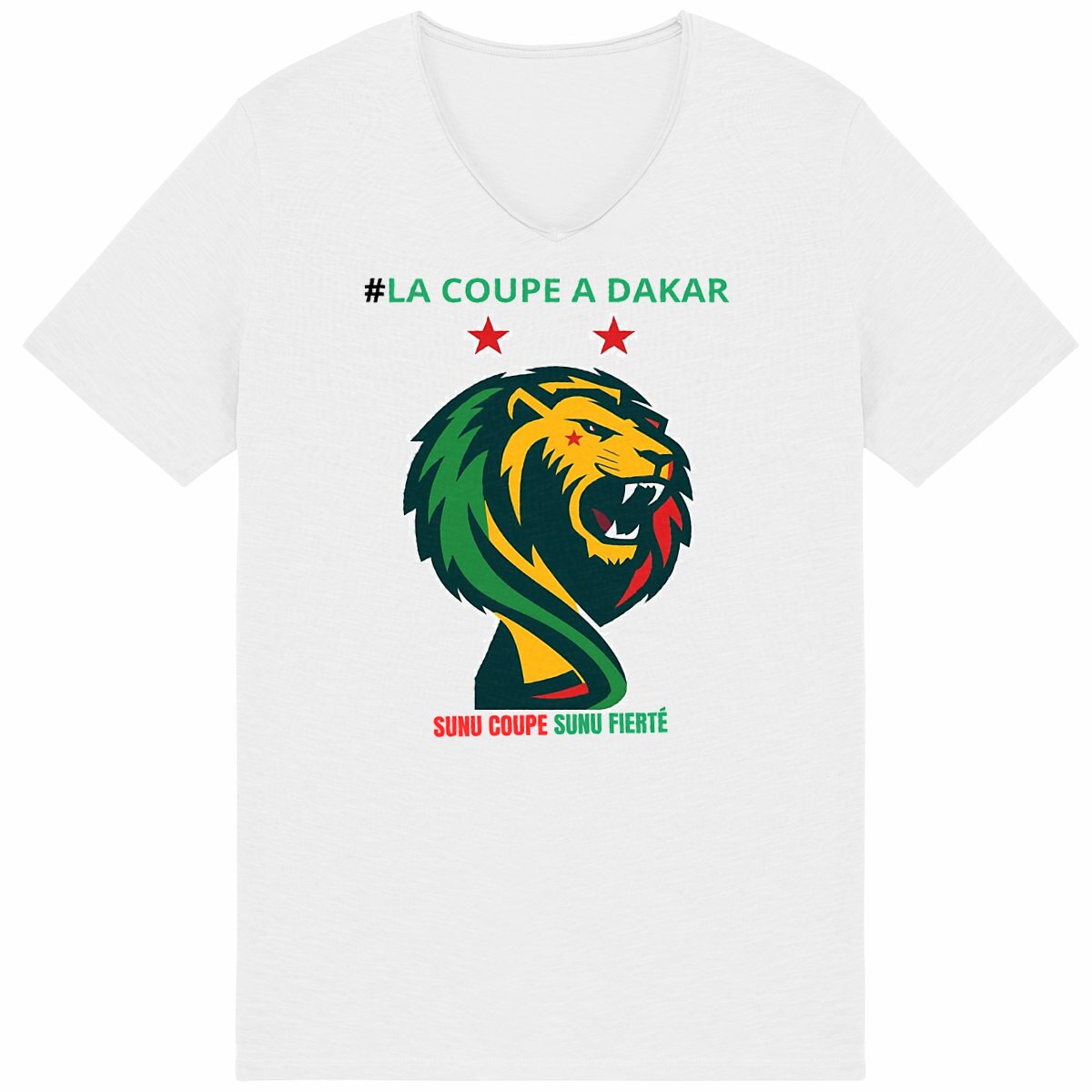 T-shirt pour match senegal perou