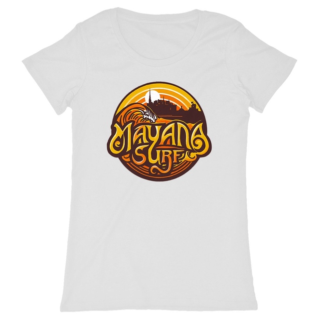 T-shirt Femme Mayana Surf - Image