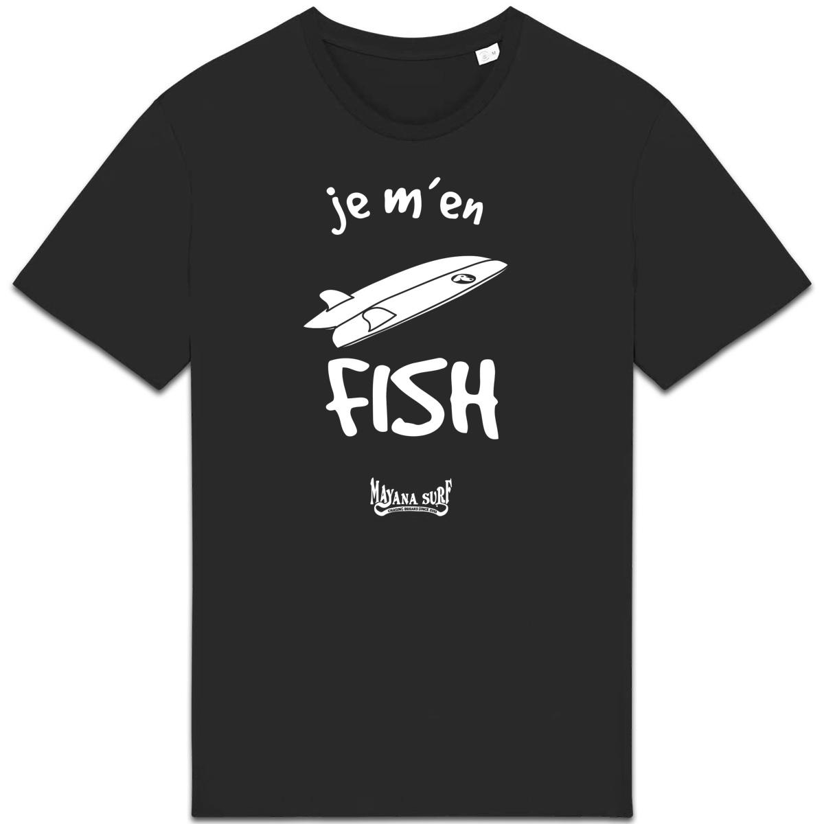 T-shirt Unisexe épais Je M’en Fish