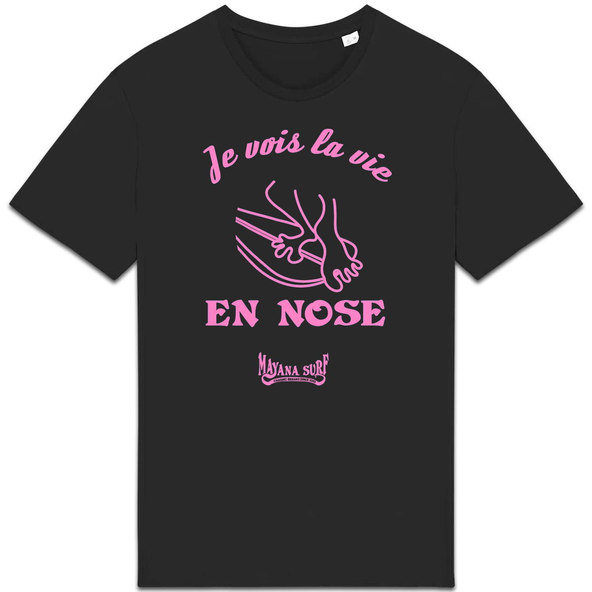 T-shirt Unisexe épais Je Vois La Vie - Image
