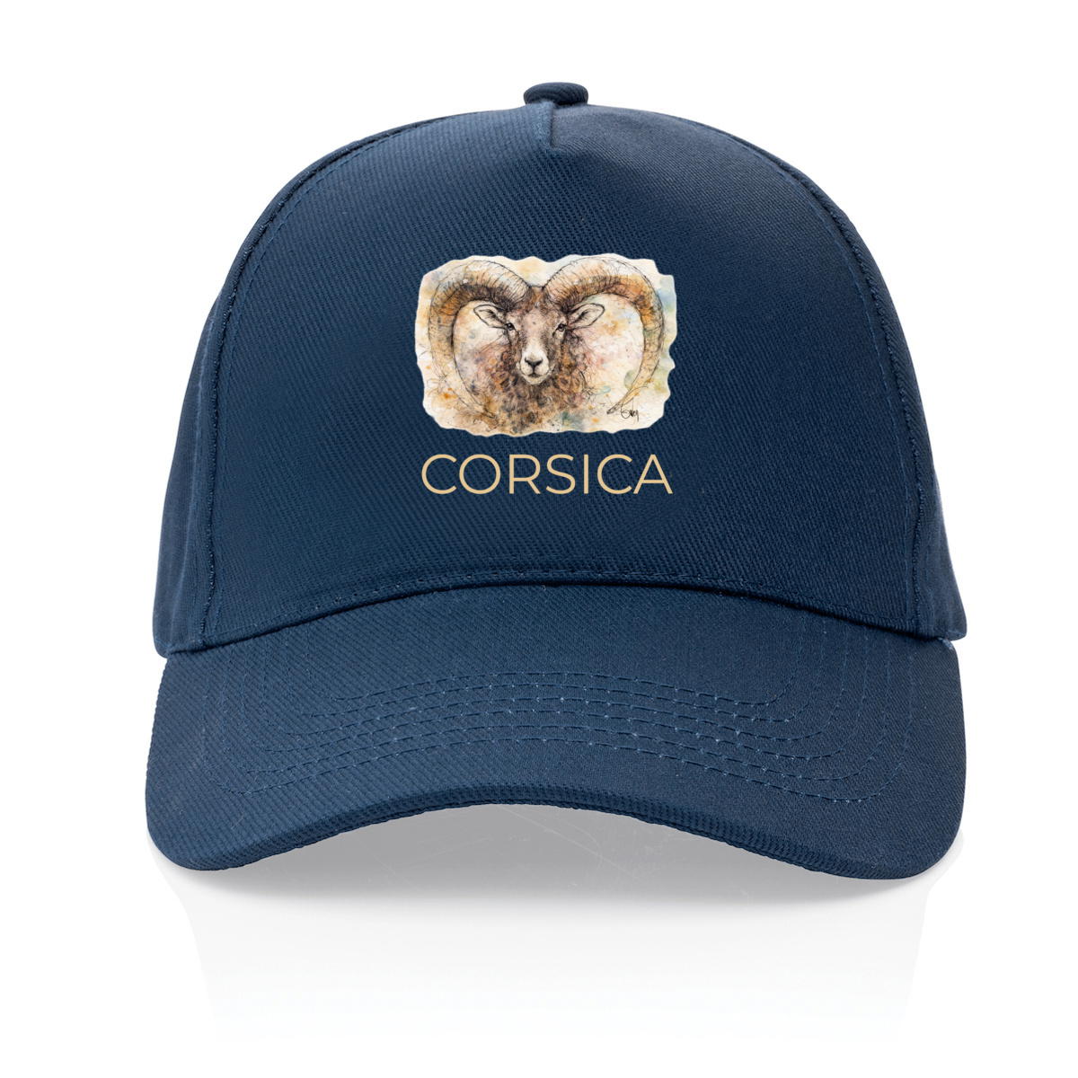 Casquette 100% recyclée - MOUFLON CORSE - Image