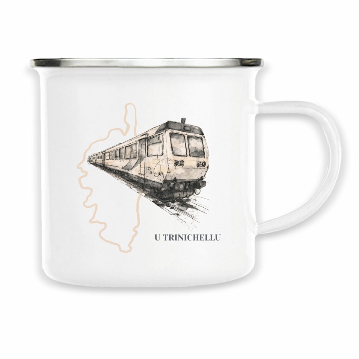 Mug metal - U TRINICHELLU CORSE - Image