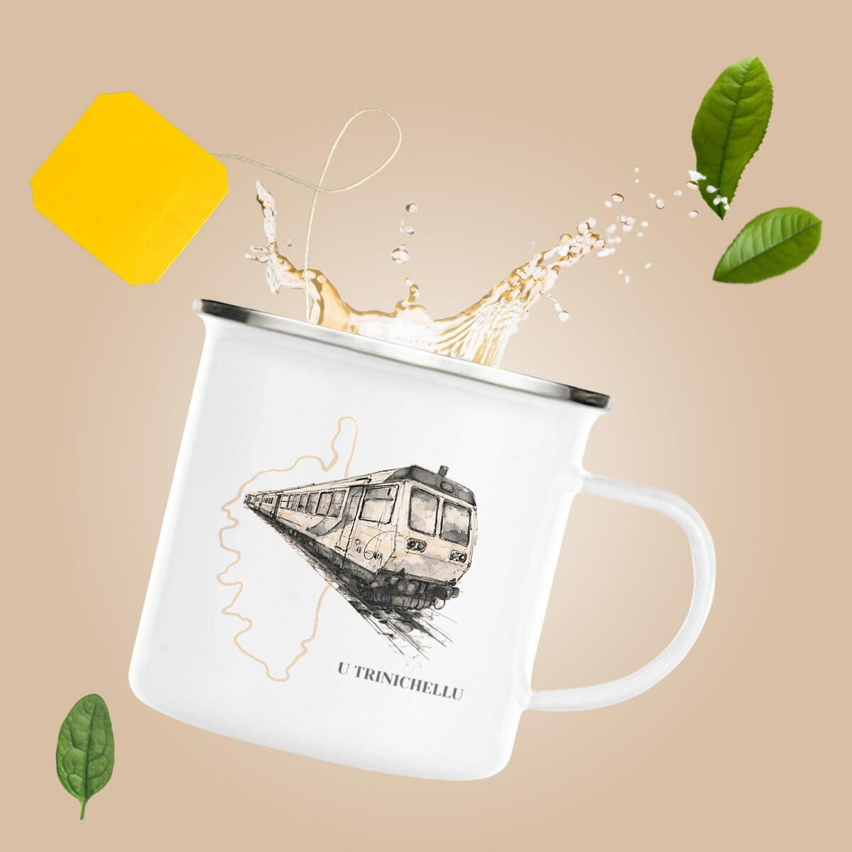 Mug metal - U TRINICHELLU CORSE