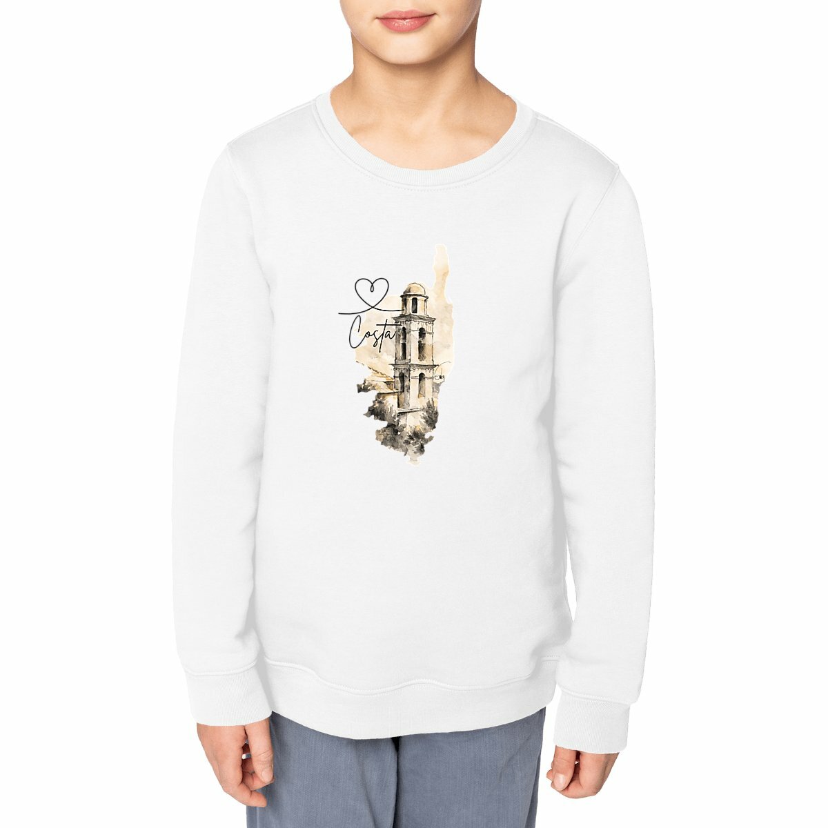Sweat-shirt Léger Enfant - Clocher de Costa