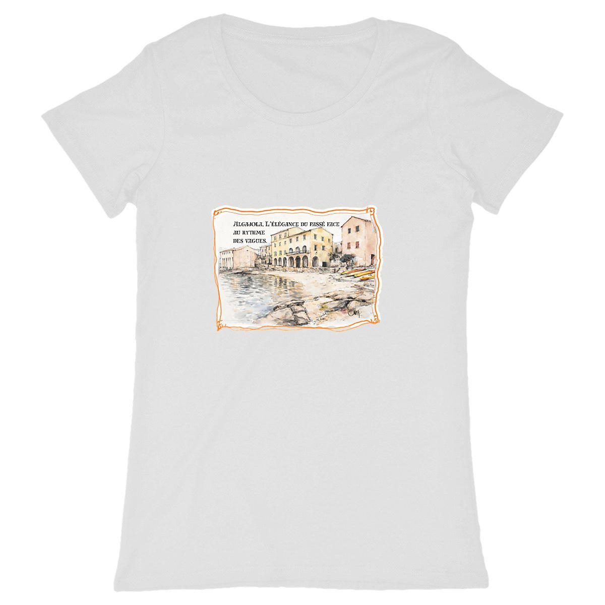 T-shirt Femme Classique - ALGAJOLA 1