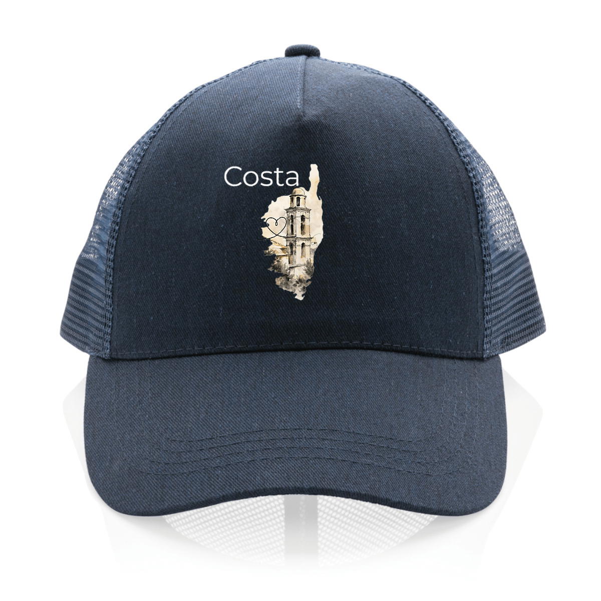 Casquette Trucker 100% recyclée Costa clocher - Image