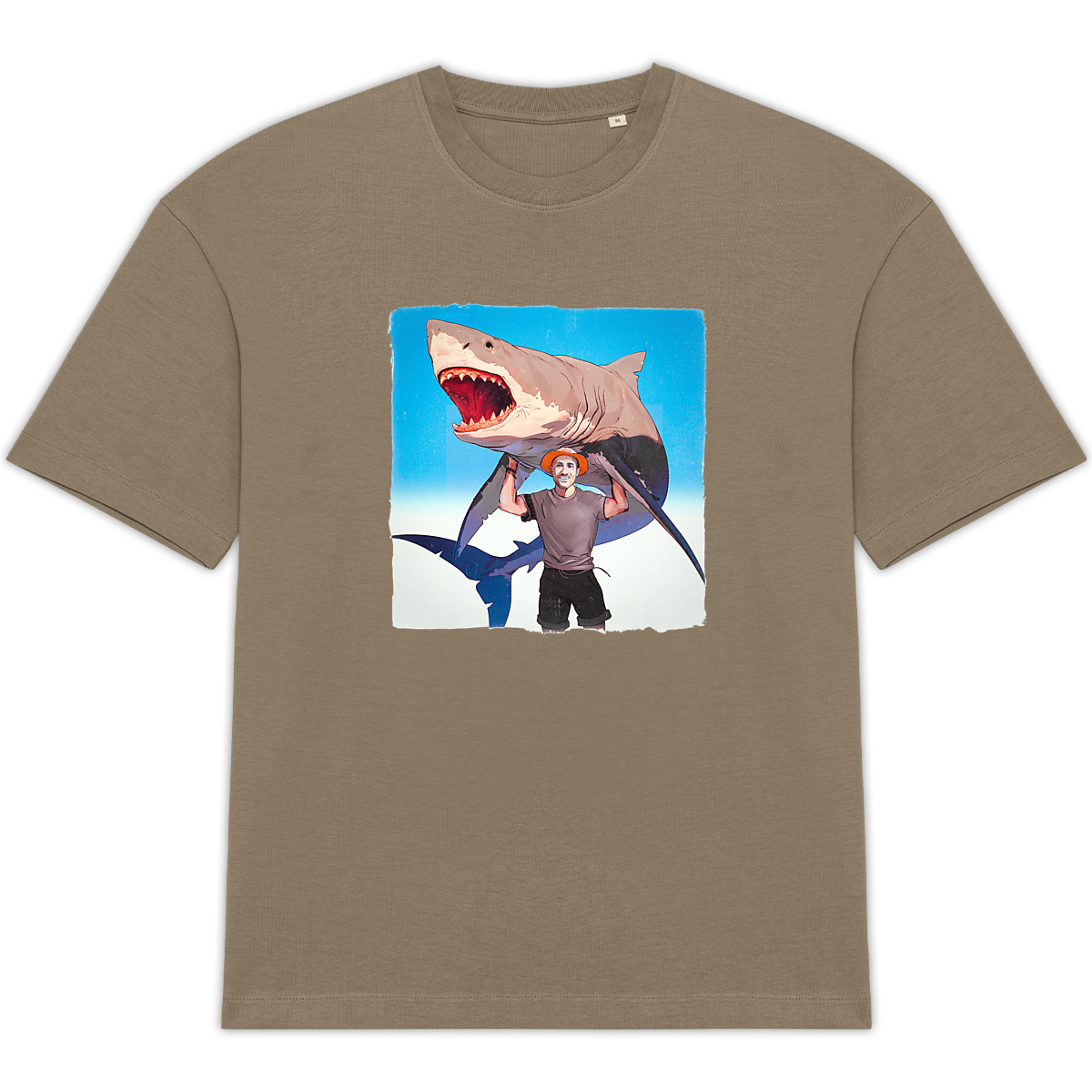 Image back Panasyuk Megalodon Unisex OVERSIZED