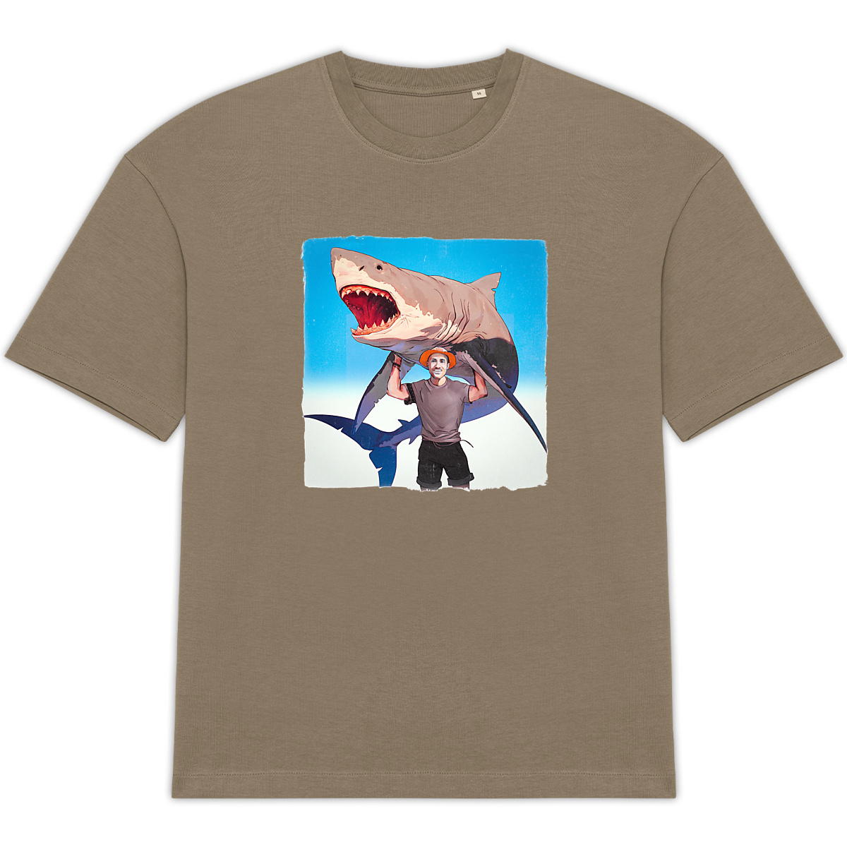 Image back Panasyuk Megalodon Unisex OVERSIZED