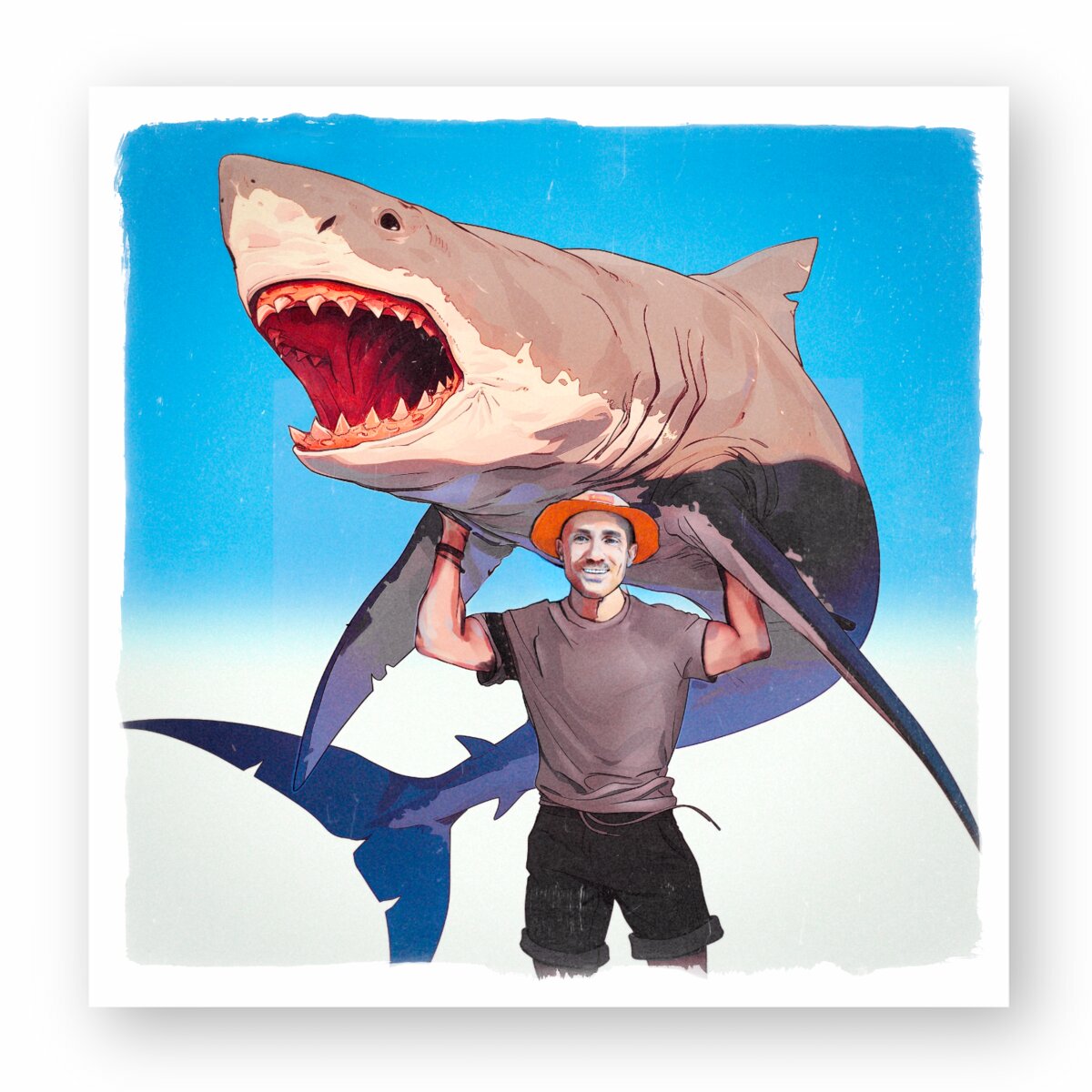 Image front Sticker Panasyuk Megalodon