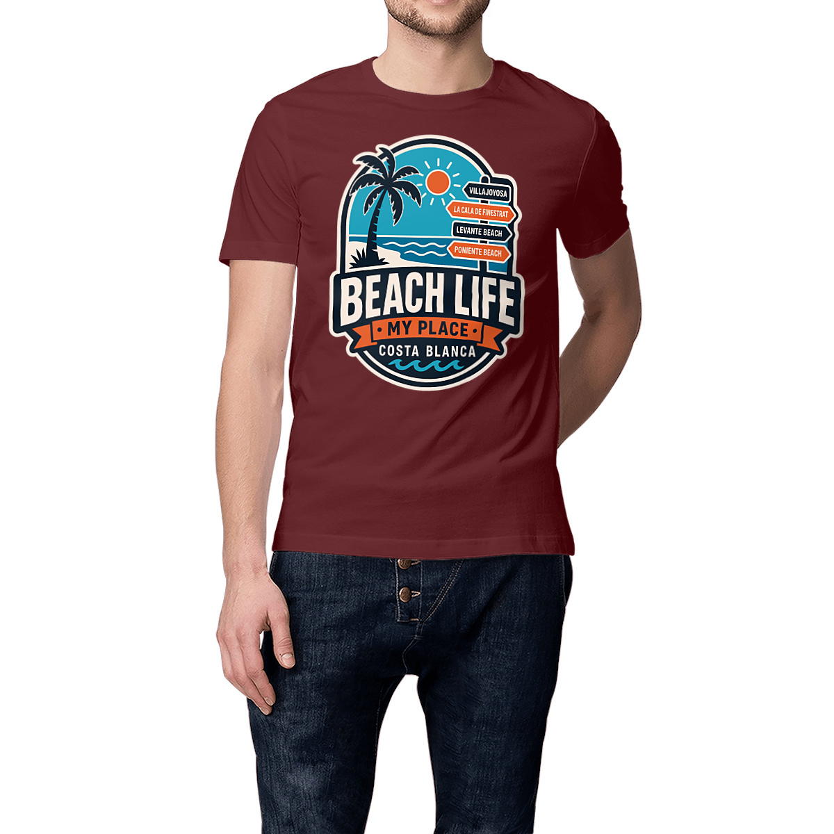 Image front Costa Blanca T-Shirt (EN)