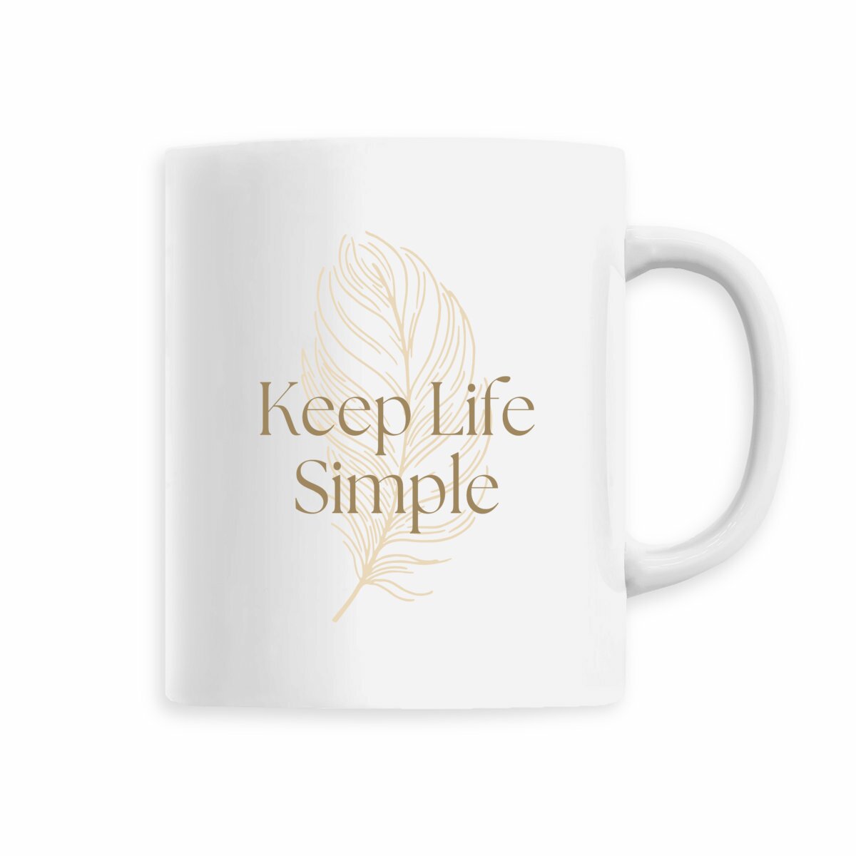 Image back Mug - Keep Life Simple