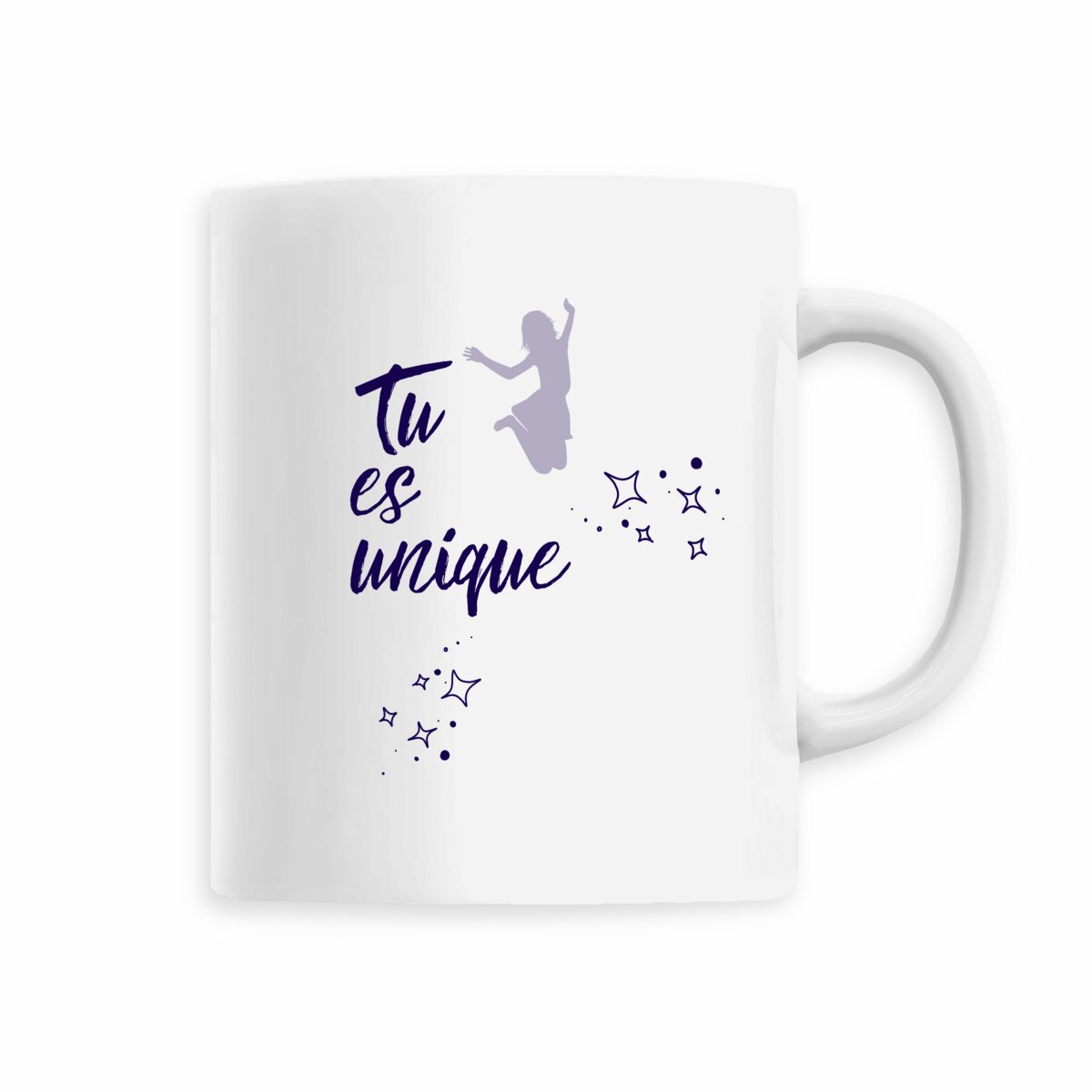 Image back Mug - Tu es Unique