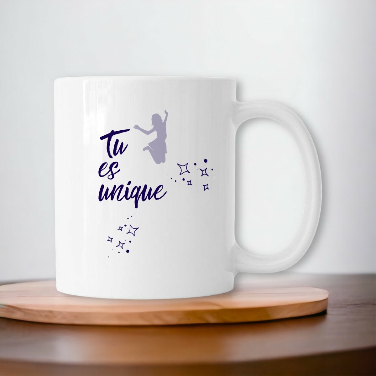 Image front Mug - Tu es Unique