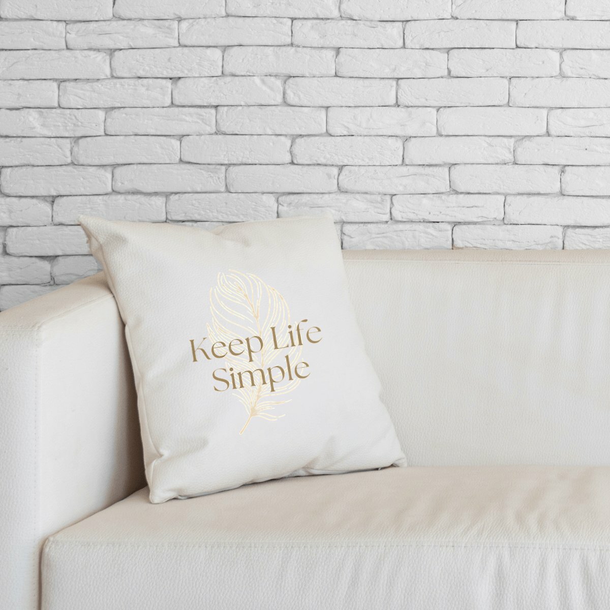 Image front Coussin - Keep Life Simple