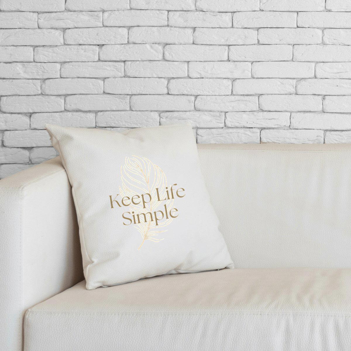 Image front Coussin - Keep Life Simple