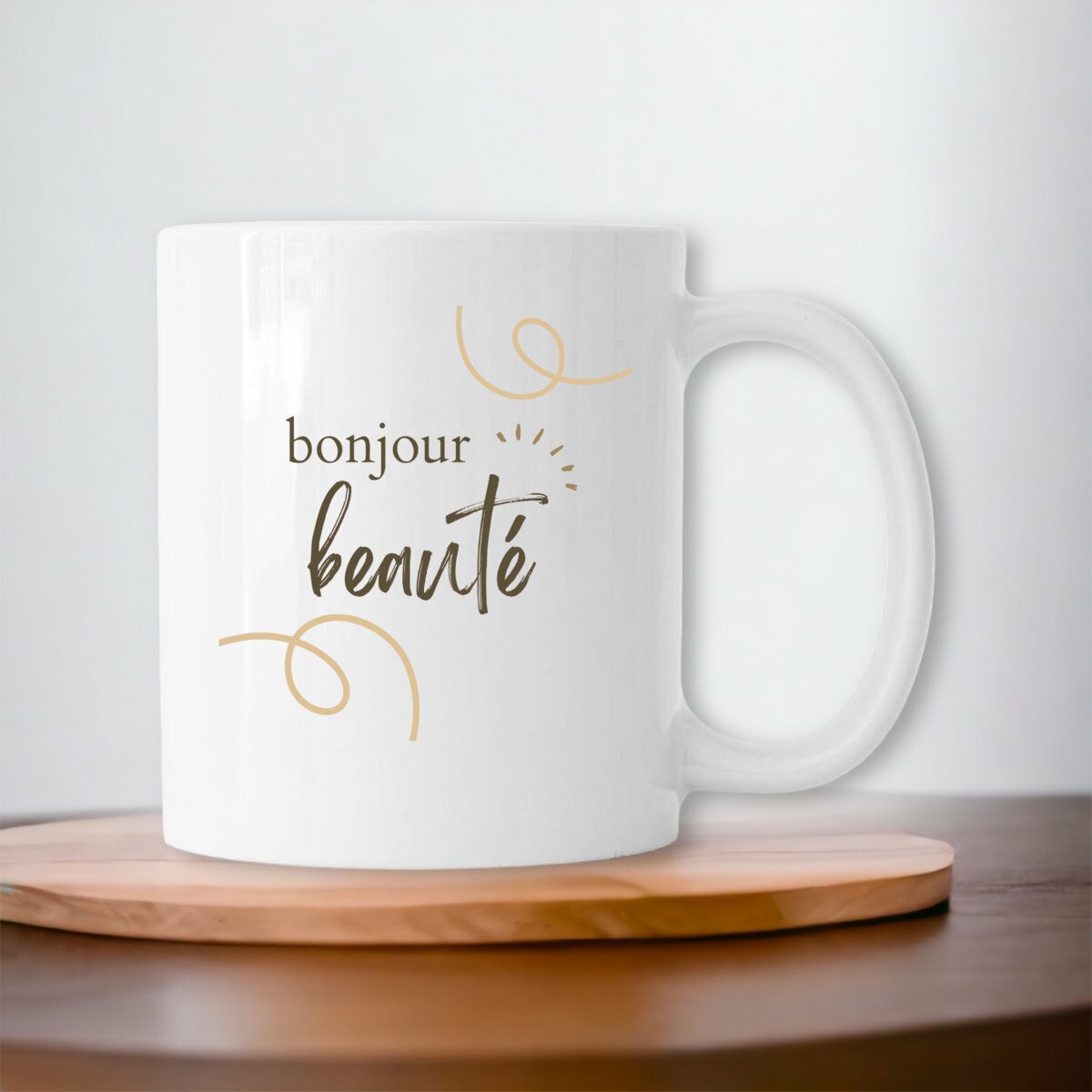 Image front Mug - Bonjour Beauté