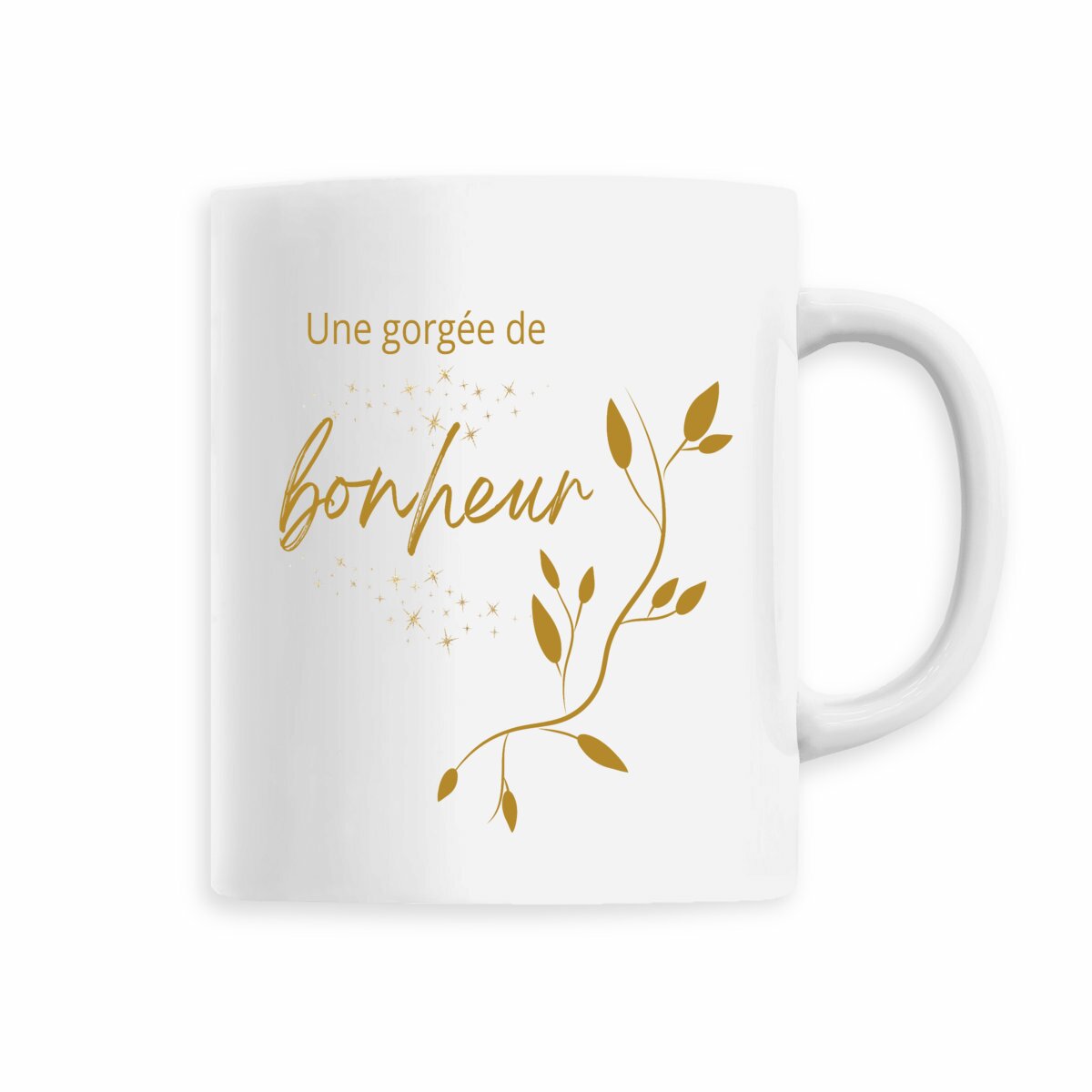 Image back Mug - une gorgée de Bonheur