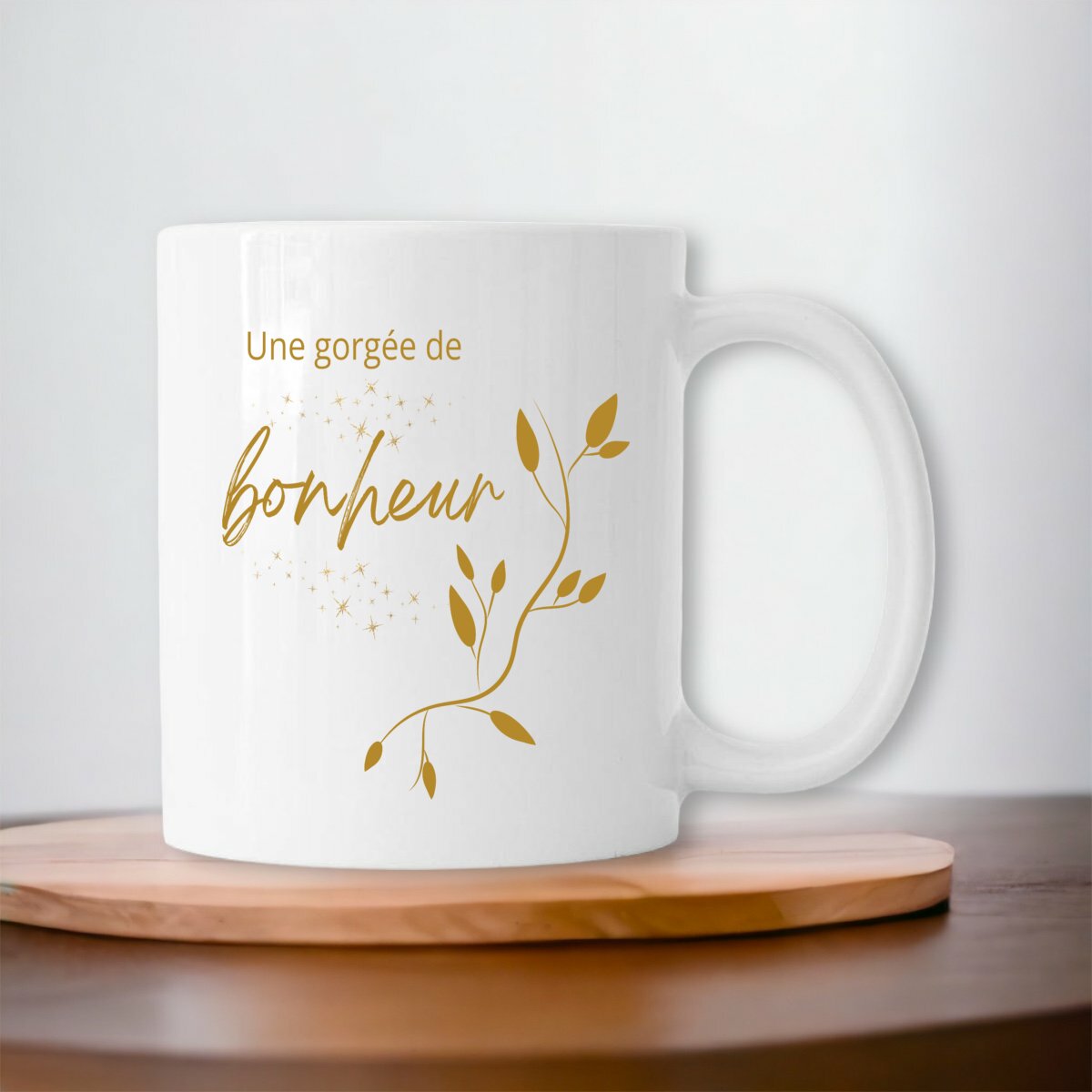 Image front Mug - une gorgée de Bonheur