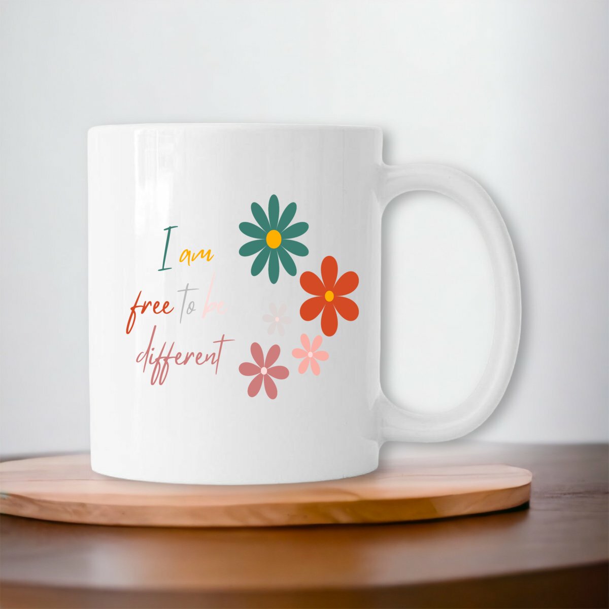 Image front Mug - I am Free to be different