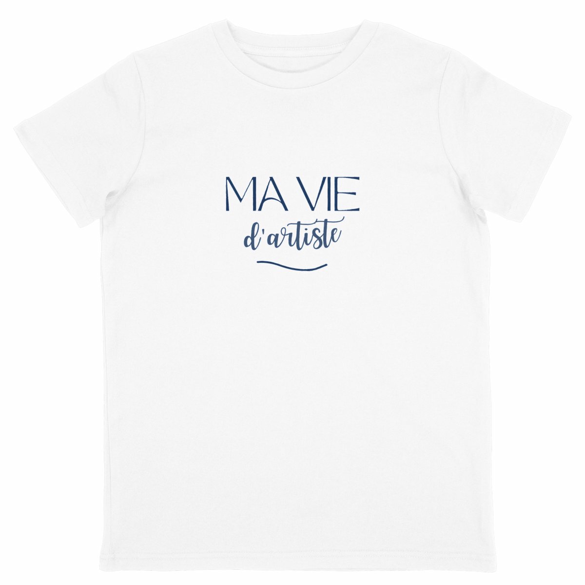 Image back T-shirt Enfant - Ma vie d'artiste