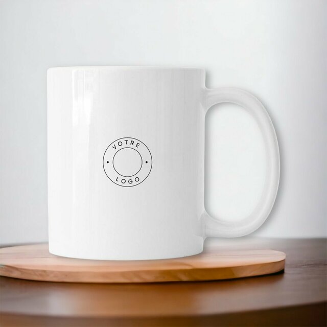 Image front Mug en Céramique – Personnalisable & Durable