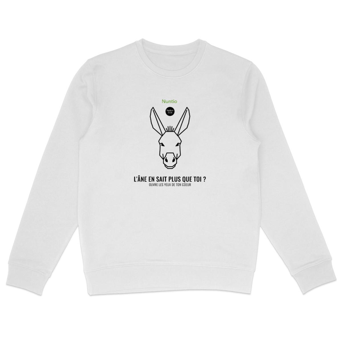 Image back Sweat-shirt "Le Regard de l'Âne" – Collection Éveil