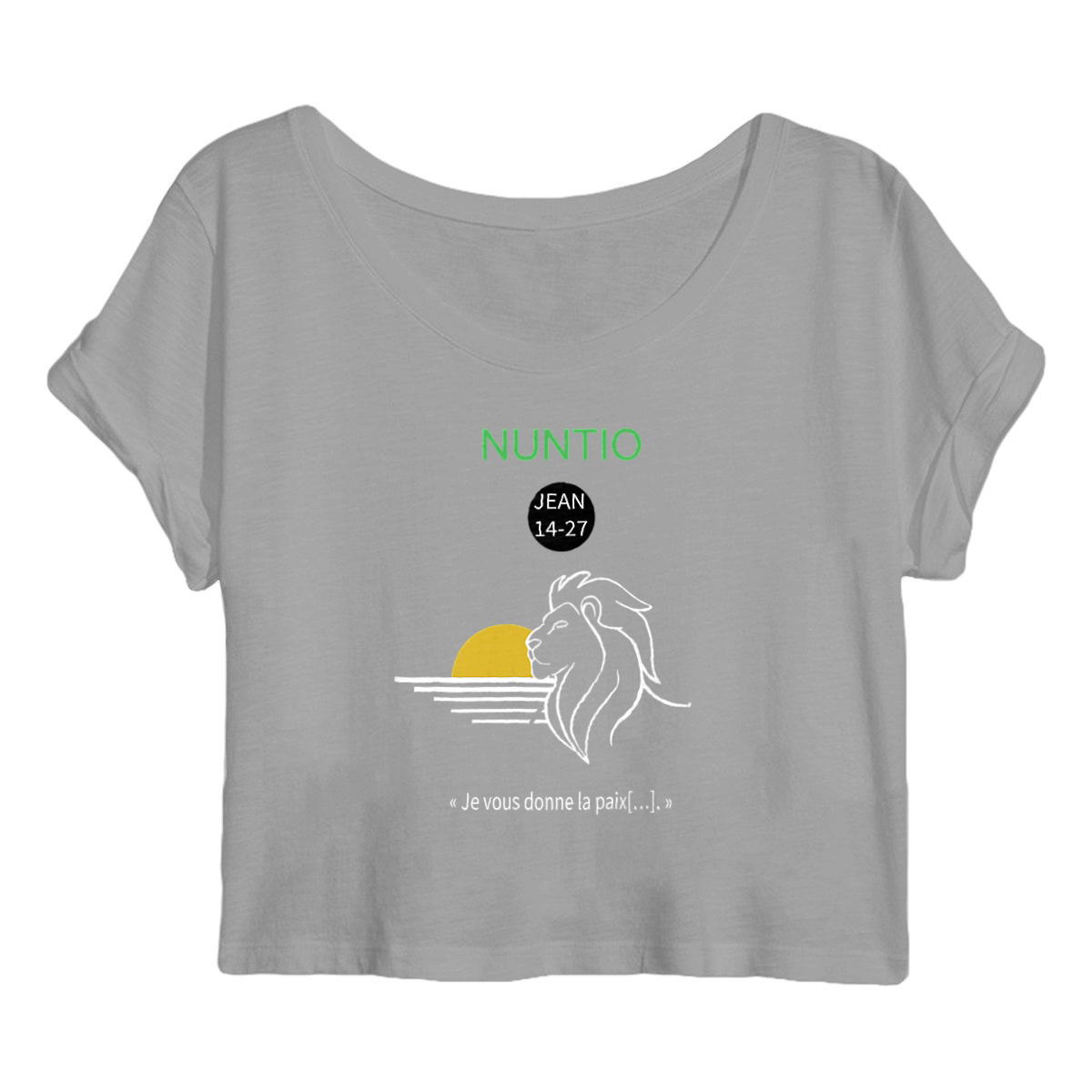 Image back Crop Top femme Nuntio 