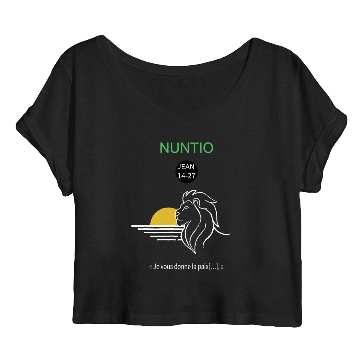 Image front Crop Top femme Nuntio 
