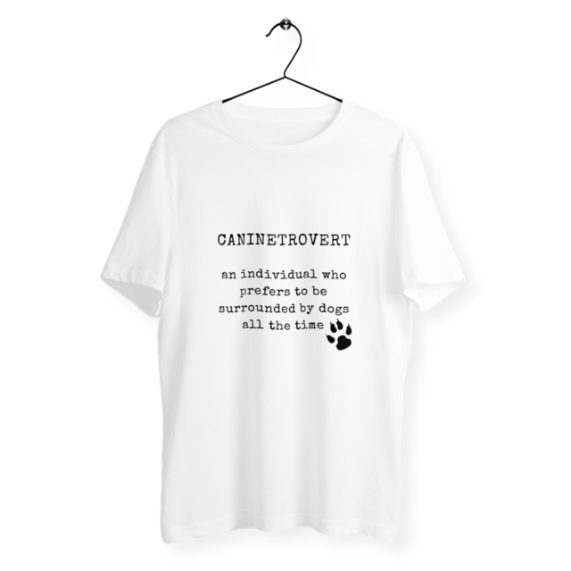 Image front CANINETROVERT Loose t-shirt