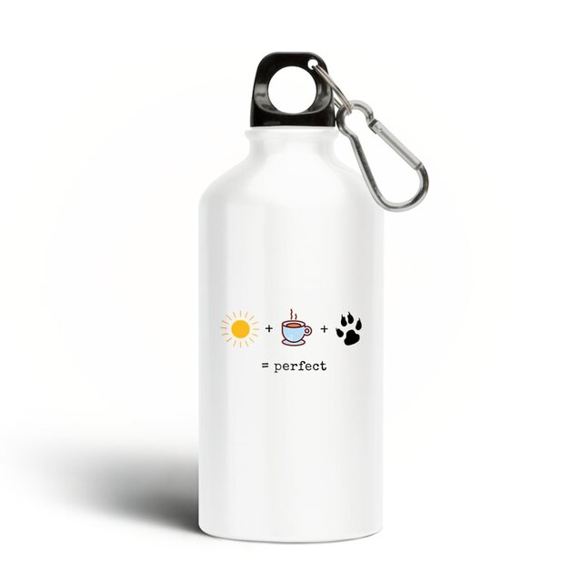 Image front = perfect Aluminium water bottle