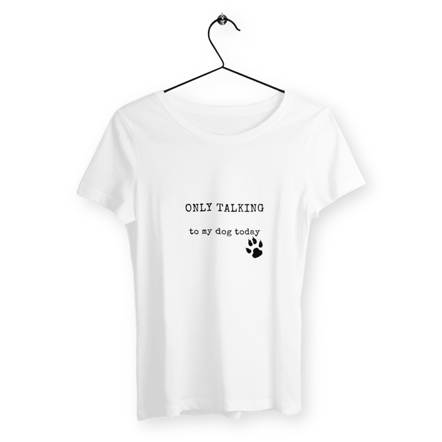 Image front ONLY TALKING Fitted t-shirt