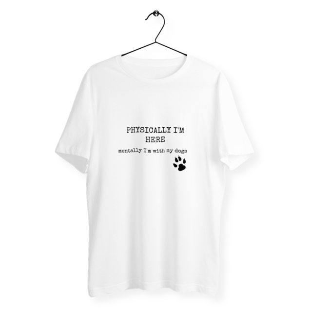 Image front PHYSICALLY I`M HERE Loose t-shirt