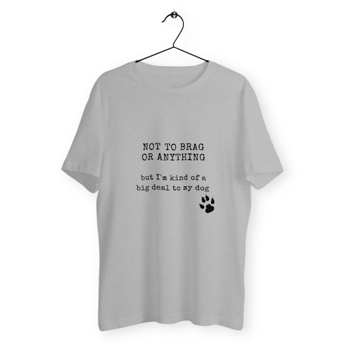 Image back NOT TO BRAG Loose t-shirt
