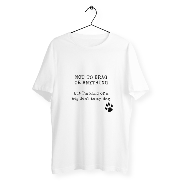Image front NOT TO BRAG Loose t-shirt