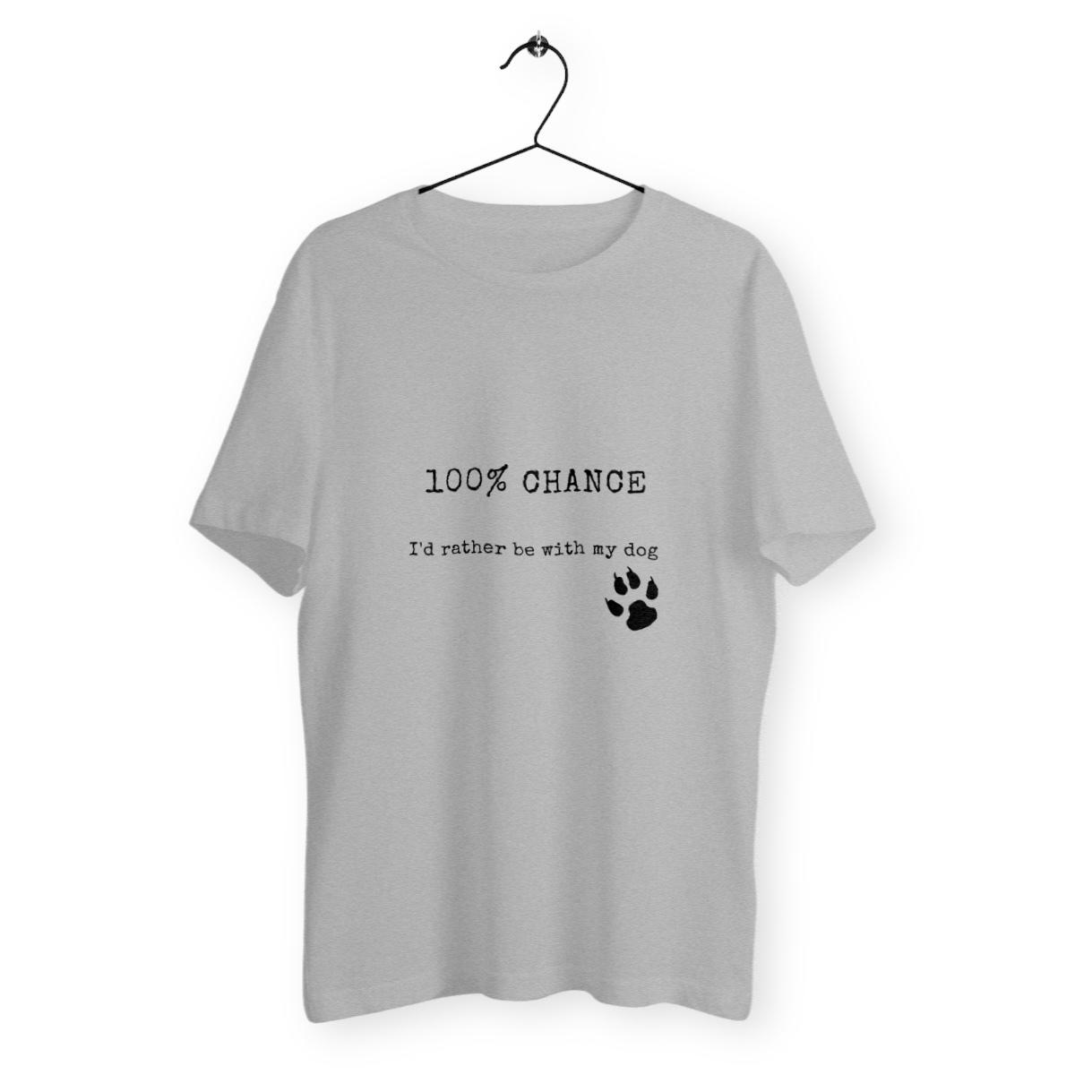 Image back 100% CHANCE Loose t-shirt