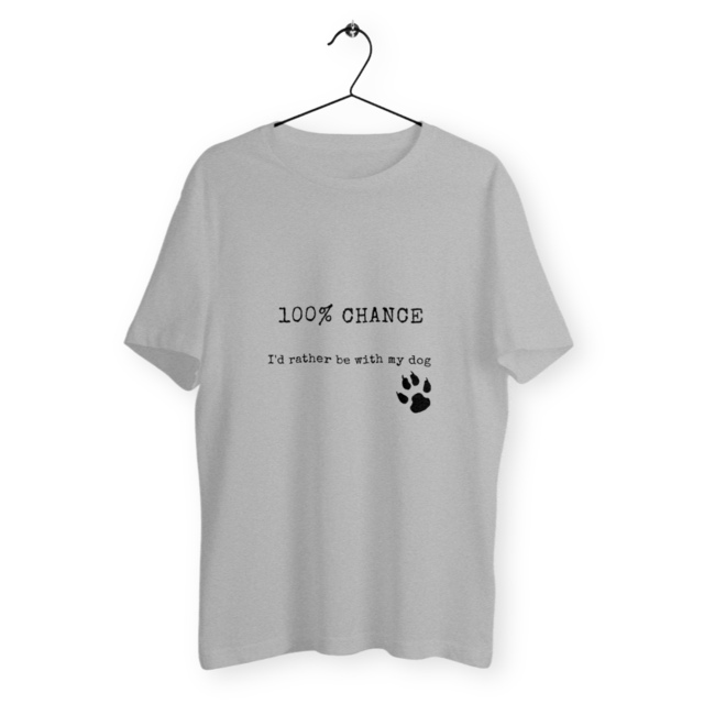 Image back 100% CHANCE Loose t-shirt